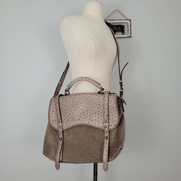 Kate Spade Taupe and Beige Satchel - Picture 1 of 12